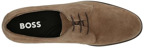 Image of BOSS Men's Colby Smooth Suede Lace Up Derby Dress Shoes