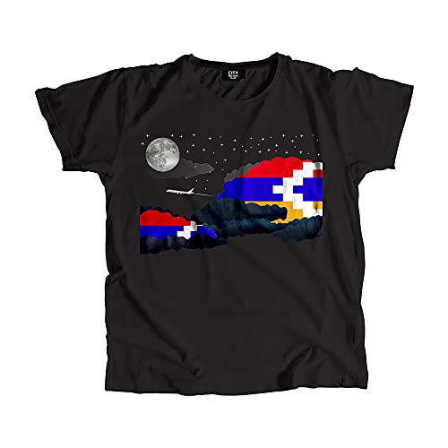 T-shirt Nagorno Karabakh Republic vêtement unisexe imprimé nuages de nuit