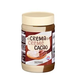 Crema al cacao con avellanas Hacendado de 2 sabores Bote 500 g Pack 2