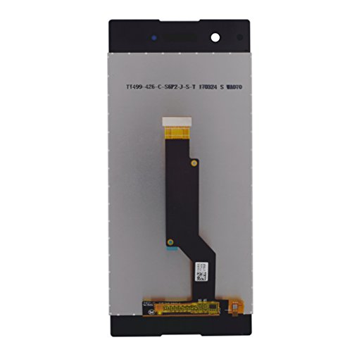 Image of LCD Screen Display with Digitizer Touch Panel Without Bezel Frame Compatible with Sony Xperia XA1 G3121 G3112 G3125 G3116 G3123(White)