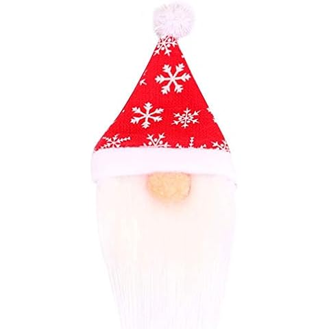 Christmas Wine Accessories Faceless Doll Wine Bottle Case, Christmas Hat Pullover Bottle Bag, Santa Claus Champagne Wine Bottle Cover Decoration Christmas Decorations Party Decoration Cover
