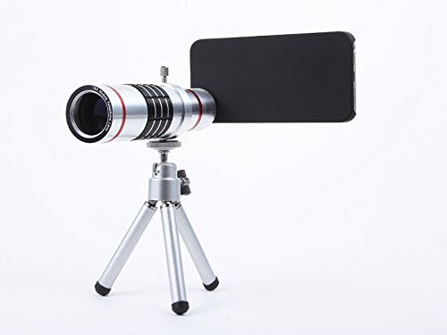 Universal Telephoto Lens Cell Phone Telescope GDIPro Hiking Concert Camera Lens 8X Optical Zoom Telescope Camera Lens with Holder for Middle Camera Smartphone