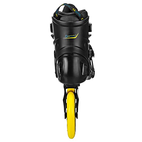 Roller Derby Elite Alpha 125mm 3-Wheel Inline Skate Size 09, Black
