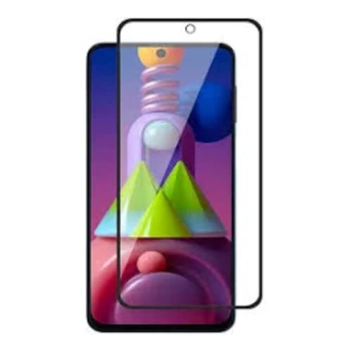 Image of Compitable with poco Tempered Glass [with warranty] screen protector guard Full Edge to Edge 9H Full Glue FHD with Easy Installation kit - Pack of 1 (Poco M3 Pro)