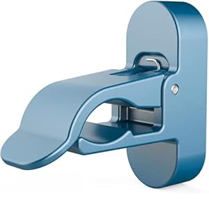 Magnetic Golf Holder Clip for Golf Cart Aluminum Alloy Stand Clip Hold 30-60 Rings Durable Cart Magnetic Clip Ideal for Golf Enthusiasts