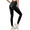 Butt Enhance Yoga Leggings for Women High Waisted Comfy Pants Trousers Active Wear Compression Slimming Skinny Body Shaper Sportswear Sweatpants Black