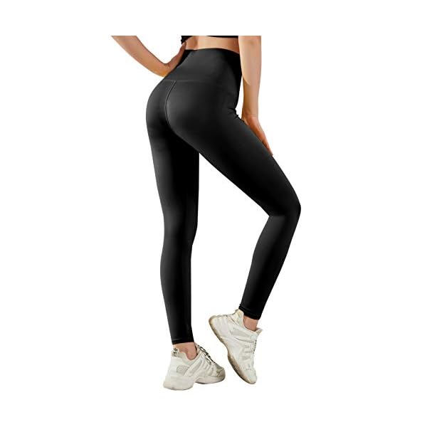 Butt Enhance Yoga Leggings for Women High Waisted Comfy Pants Trousers Active Wear Compression Slimming Skinny Body Shaper Sportswear Sweatpants Black