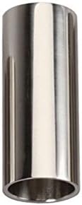 2 Pack Guitar Slide Glass Slide and Stainless Steel Slides Set