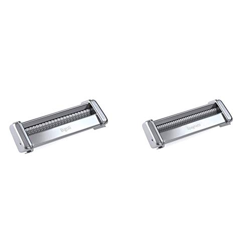 Marcato - Accessoire Bigoli pour Machine à Pâtes Atlas 150 Acier Gris & ATLAS 150 Accessoire Spaghetti