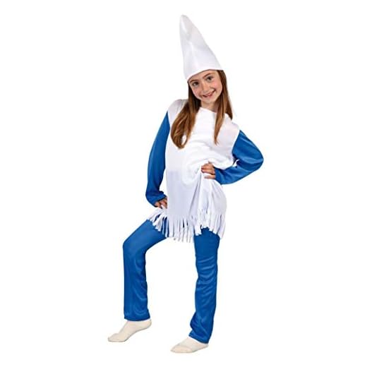 Guirca 81559 - Enanita Azul Infantil Talla 10-12 Años