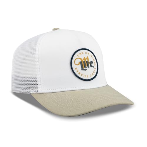 Gorra ajustable blanca Miller Lite Original miniatura 2