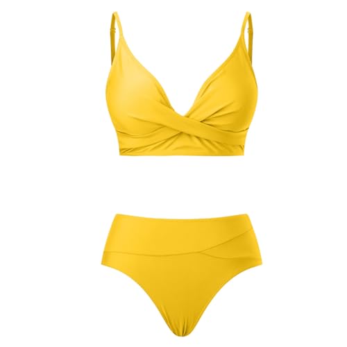 Womens Tops Sets Tops Swimsuits Shorts Sets for Women Beach Match Sexy Hawaiian Wrap Triangle 2 Piece Tops 20253