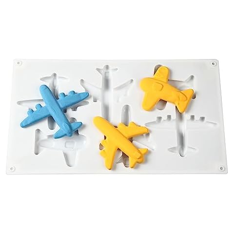Molde de silicona para avión para decoración de tartas Cover
