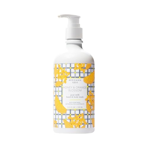 Beekman 1802 Goat Milk Hand Soap, Honey & Orange Blossom, 12.5 fl oz
