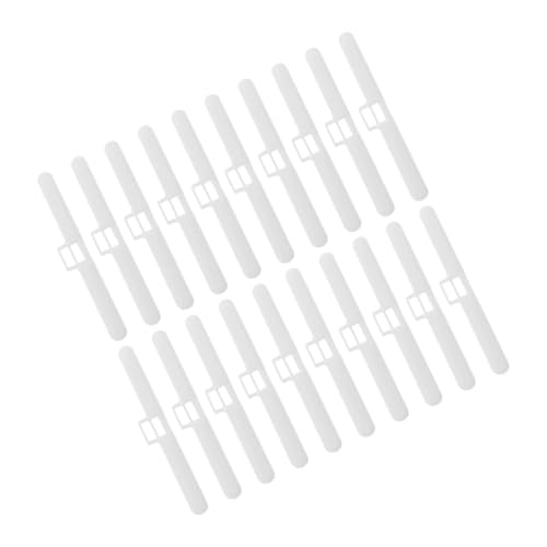 balacoo 20pcs Vertical Blind Hangers for Window Blinds Easy to Install Curtain Accessories Compatible for Living Room Bedroom and Office Use