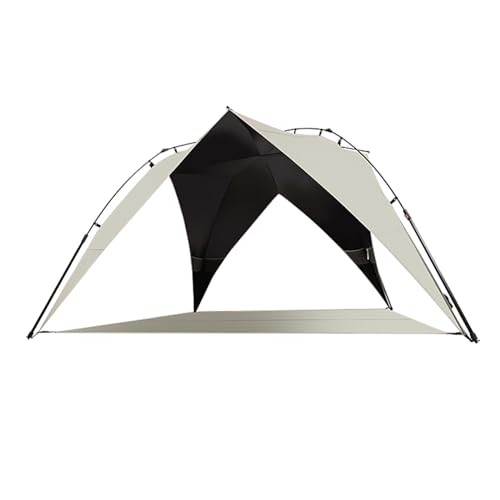 Carpa Plegable portátil blanca para camping y playa miniatura 1