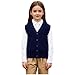 Uniform Shirts for Men Boys Sweater Vest Size 2-15 Fall Winter Sleeveless School Uniform Vests Warm Soft Knit Tops Cotton Outfits Girls