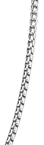 Gold Chain Style Cross Round Box Rolo Pendant Necklace Solid Plated Clasp for Men Thin for Charms Miami Cuban Link Diamond Cut2