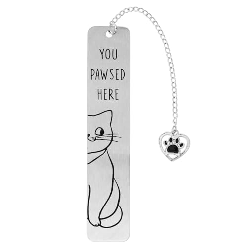 Marcapáginas con Forma de Gato, Regalo para Amantes de Los Gatos para Leer Aleación de Zinc Marcapáginas con Forma de Gato para Mujeres Divertido Marcapáginas con Forma de Gato (Plata) Marcapáginas con Forma de Gato, Regalo para Amantes de Los Gatos para Leer Aleación de Zinc Marcapáginas con Forma de Gato para Mujeres Divertido Marcapáginas con Forma de Gato (Plata)