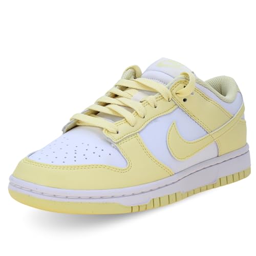 Nike Mens Dunk Low Next Nature Leather Other Sports Shoes Yellow 8 Medium (D)