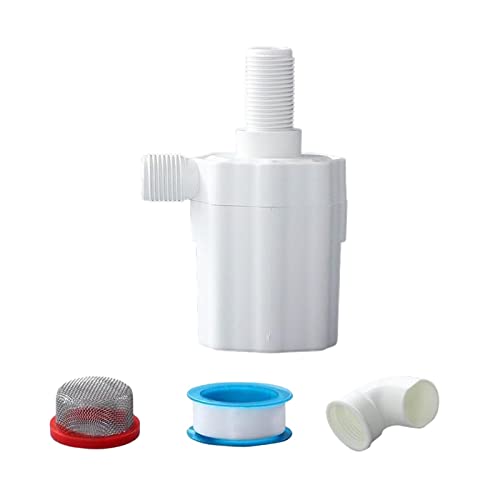 IEUDNS Flutuador de água Automático Durável Rosca Masculina Controle de Níveis de Líquido para Pisci