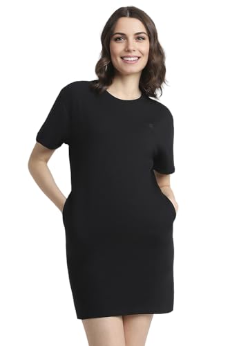 Image of Forever 21 Womens Solid T-Shirt Mini Dresses