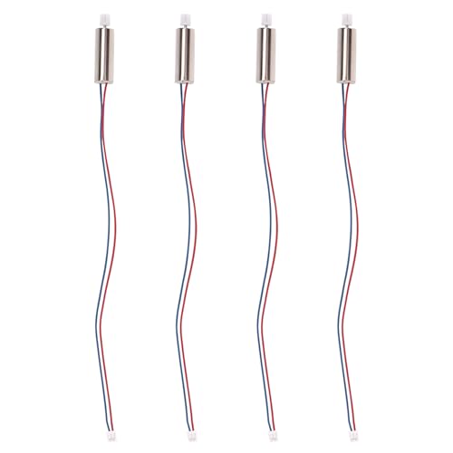 Pqahffowr 4 piezas series E58 M68 S168 CW CCW Motor Control remoto Drone Quads Piezas de repuesto de repuesto Accesorios