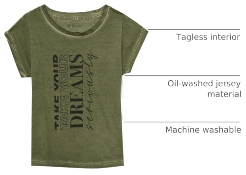 Image of Hudson Girls' Short Sleeve Jersey T-Shirt