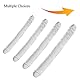 Transparent Doppeldildo,34cm Soft Jelly Dildo Sexspielzeug für Frauen, Lesbisch Männer Homosexuelle