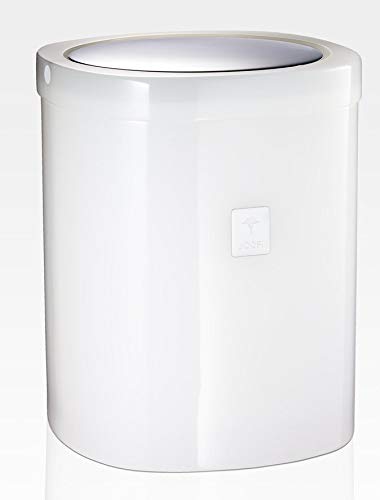 Joop! Crystal LINE Badeimer mit Schwingdeckel Farbe Weiss