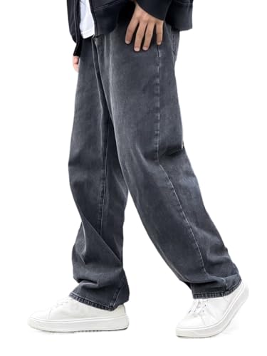 mens cargo pants relaxed fit Cotton Slant Pocket Loose Jeans