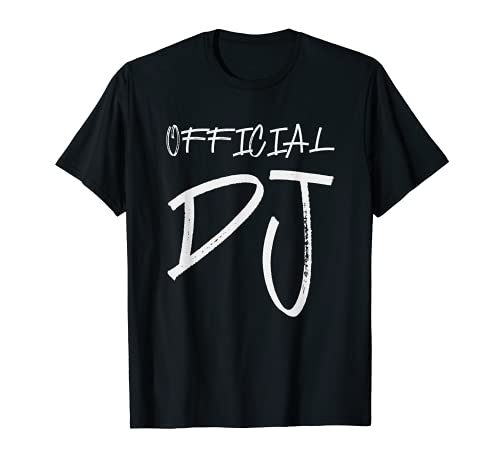 DJ Deejay - Auriculares para tocadiscos, diseño de música Camiseta