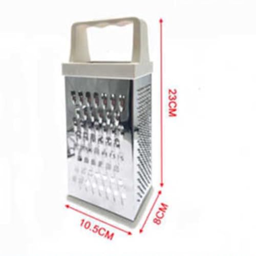 Rallador de caja 4 caras acero inoxidable 23 cm miniatura 4