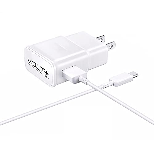 VOLT PLUS TECH Fast Adaptive 15W Wall Charger Kit Works for Nintendo Switch Lite Angle Adapter with Professional USB Type-C Cable!