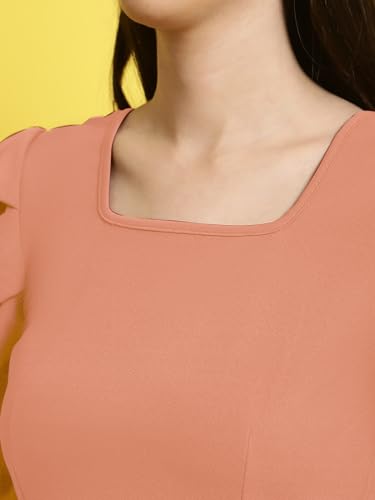 Image of Fabflee Women's Solid Regular Fit Top