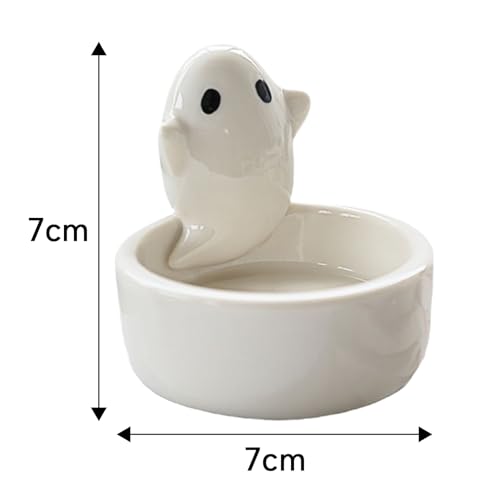 Perzoe 6601366013A08A5A61 Cat Candle Holder, Warming Paws Cartoon Bunny Candle Holder, Resin Ghost Candle Holder Rabbit Dog Tea Scented Candle Holder, Handmade Scented Light Holder thumb #6