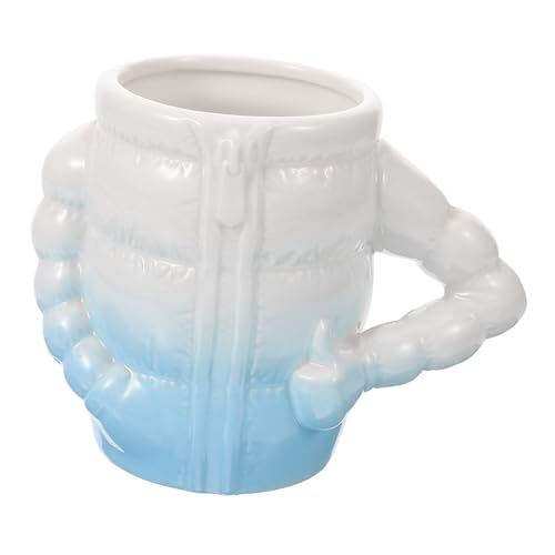 FOMIYES Ergonomic Shaving Bowl Ceramic Shave Cup Men's Shaving Mug Safe Comfortable for Daily Use