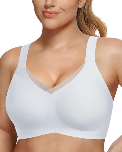Vlozhvo Wireless Bras with Support and Lift Womens Comfortable Seamless Full Coverage No Show...