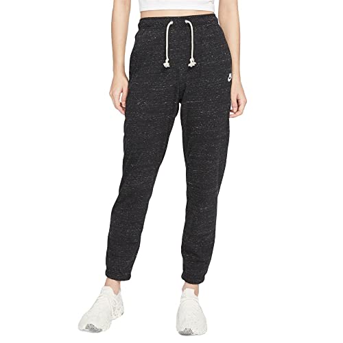 Nike Damen Trousers - Dm6390 Hose, Black/White, L EU
