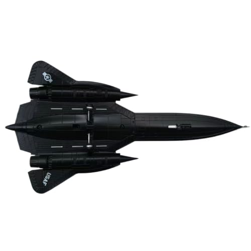 Avión Blackbird 1:144 de metal fundido a presión miniatura coleccionable listo para exhibir