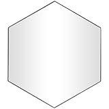 CosmoLiving by Cosmopolitan Wood Room Wall Mirror Entryway Mirror with Thin Minimalistic Frame, Wall Mounted Mirror 24' x 1' x 21', Black