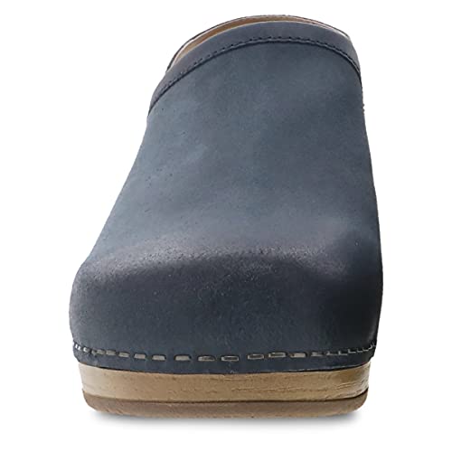 Dansko Brenna Navy Slip On Clogs For Women – Memory Foam And Arch Support For All -Day Comfort And Support – Lightweight Eva Oustole For Long-Lasting Wear Navy Bunished Suede 7.5-8 M Us #TOP4