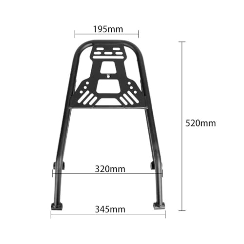 Plaque de support modifiée en acier premium pour customisation de moto CL250 CL500 - 2