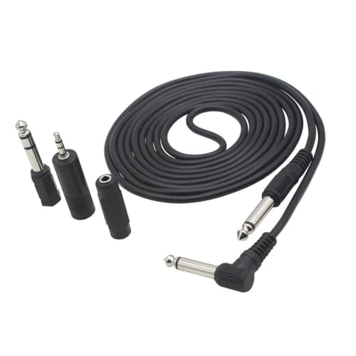 Cable de conexión de 300cm para ensayar con guitarra eléctrica y bajo