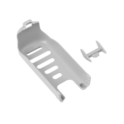 YINETTECH Train d’Atterrissage Gris & Couvercle de Batterie Compatible avec DJI Neo Drone Rehausse 5mm Déverrouillage Rapide 5g