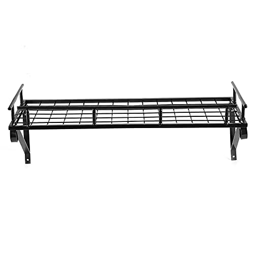 Aynefy Pannenhouder voor wandmontage, houder voor potten van metaal, aan de muur bevestigd, met 10 haken, organizer voor… - Image 5