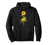 Sunflower Flower Garden Yellow Girasol Flor Gift パーカー
