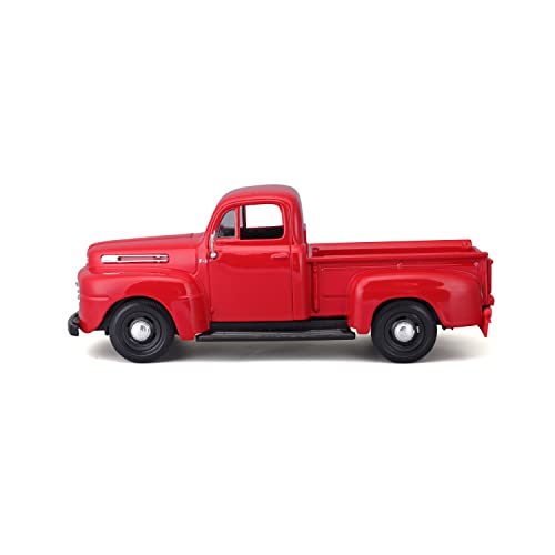 Maisto 1:24 Assembly Line 1948 Ford F-1 Pick-up, Rojo miniatura 3