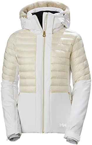 Helly-Hansen Avanti Jacket for Women - Waterproof, Insulated Skiing Jacket, Perfect Winter Coat for Outdoor Activities, 001 White - XL