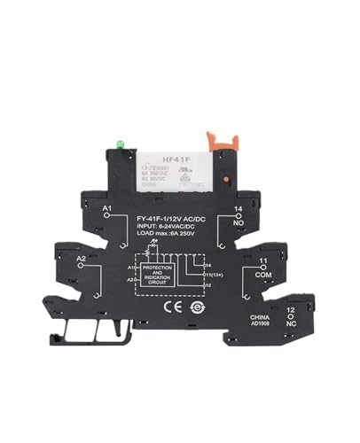 Módulo de relé PLC intermedio con pieza de cortocircuito DC 24V para aislar señales 3